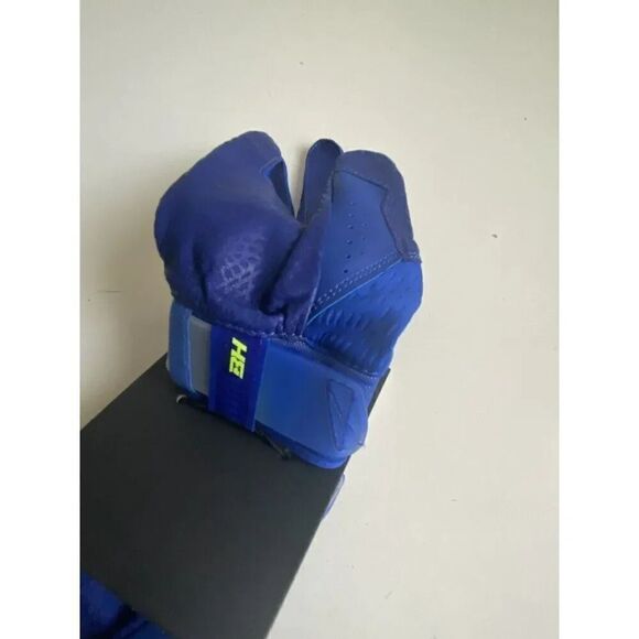 Under Armour Bryce Harper Pro Batting Gloves Blue Baseball 1365465 Men’s Sz S - Picture 5 of 11